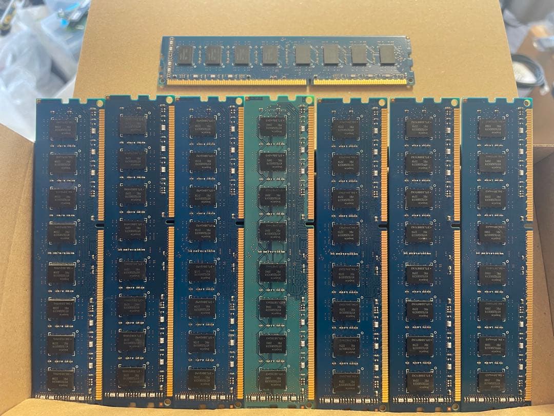【正常判定】DDR3 4GB×20枚