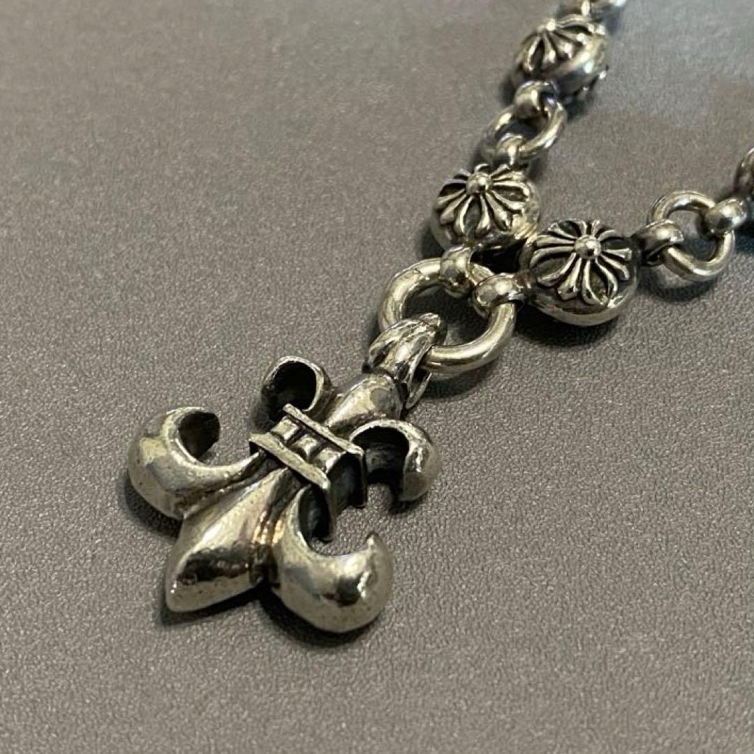 E*T様 CHROME HEARTS BSフレア クロスボール チェーン ネック