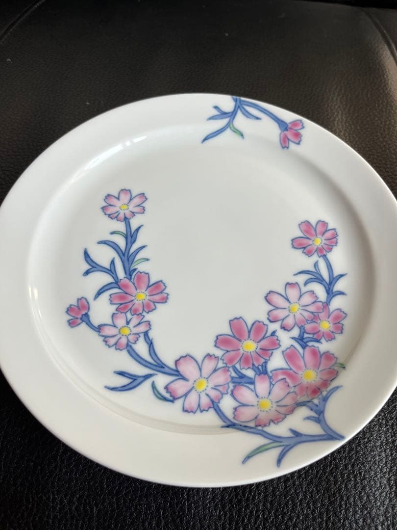 有田焼 花柄絵違い 5枚セット