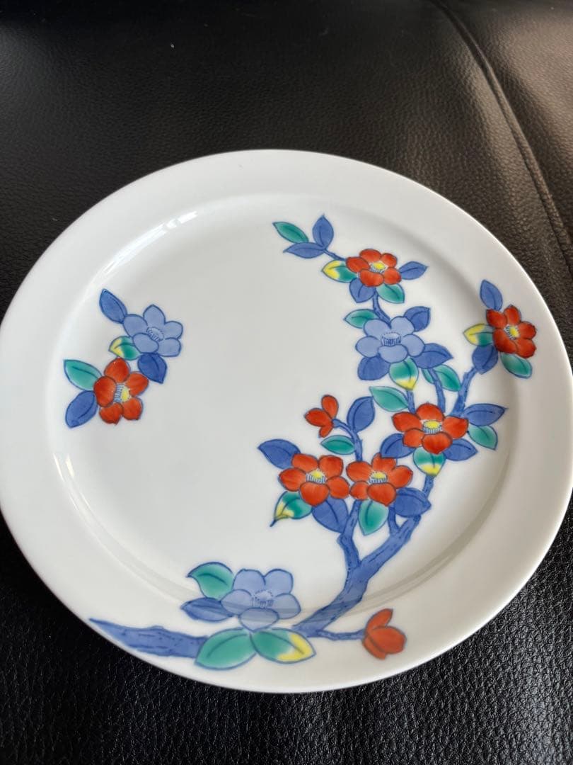 有田焼 花柄絵違い 5枚セット