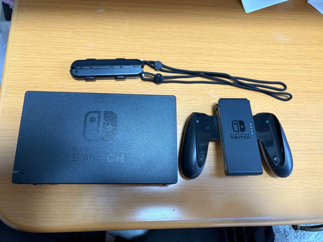 Nintendo Switch 本体 グレー 任天堂スイッチ 付属品