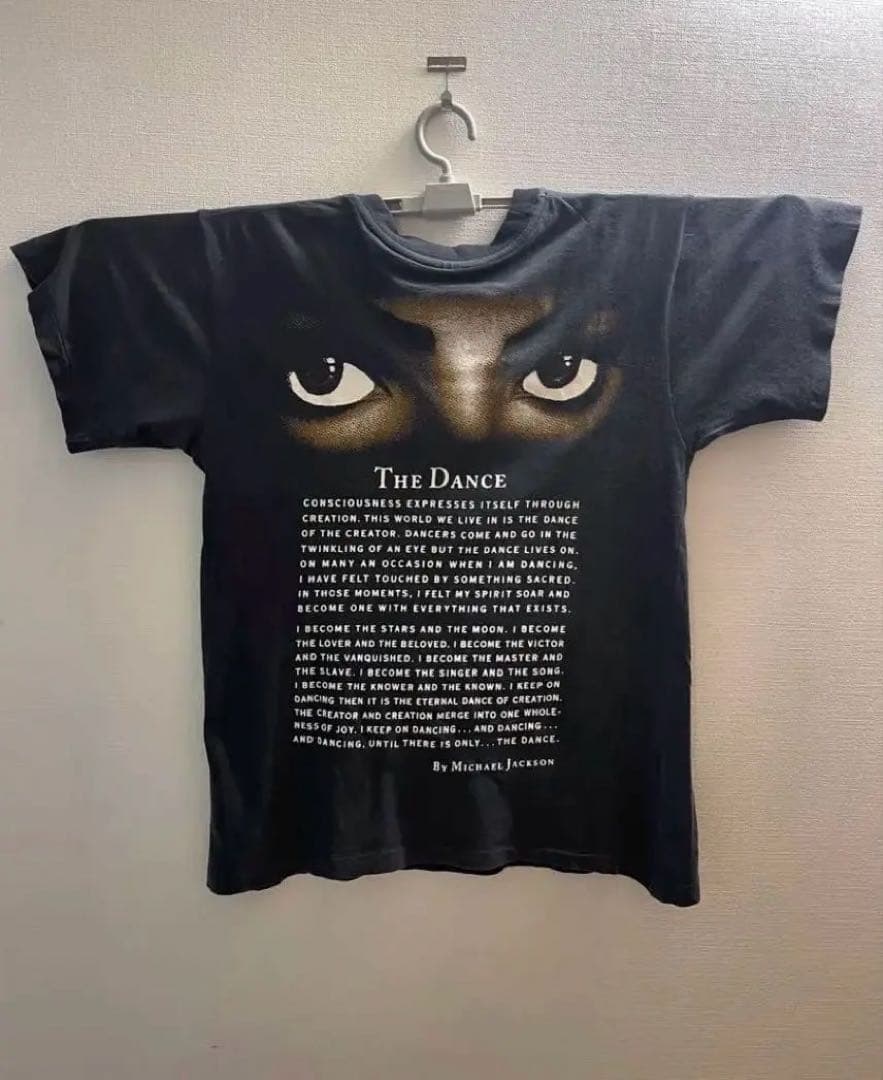 90s MICHAEL JACKSON THE DANCE Ｔシャツ