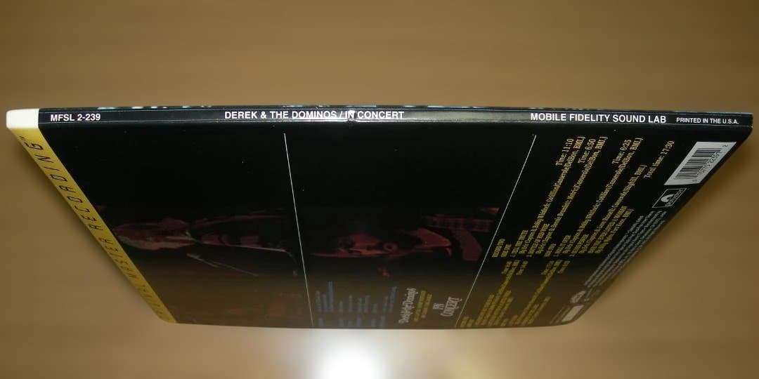 洋楽 Derek & The Dominos / In Concert MFSL