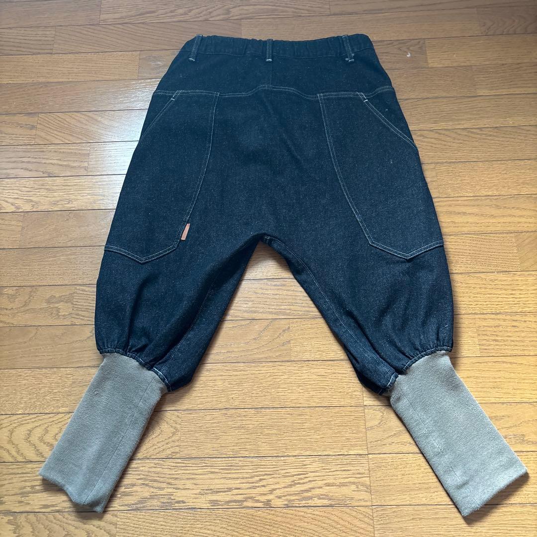 □mercibeaucoup□デニム　サルエルパンツ