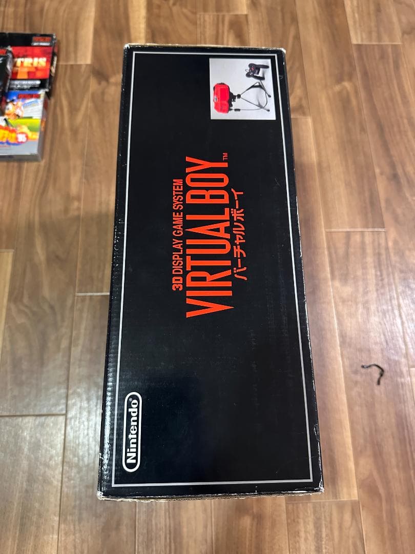 バーチャルボーイ　本体 ソフト付き 箱・説明書あり Virtual Boy