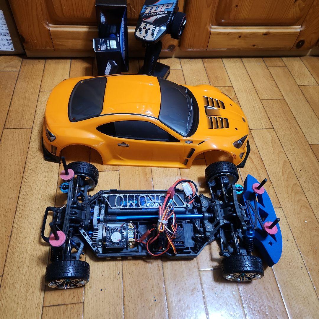 激安 ドリパケ フルセット　オレンジ86 ボディ　tt02　ラジコン YD-2