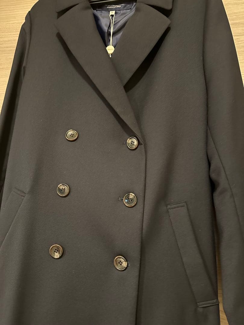新品未使用＊JUSGLITTY バックボリュームベルテッドコート ＊