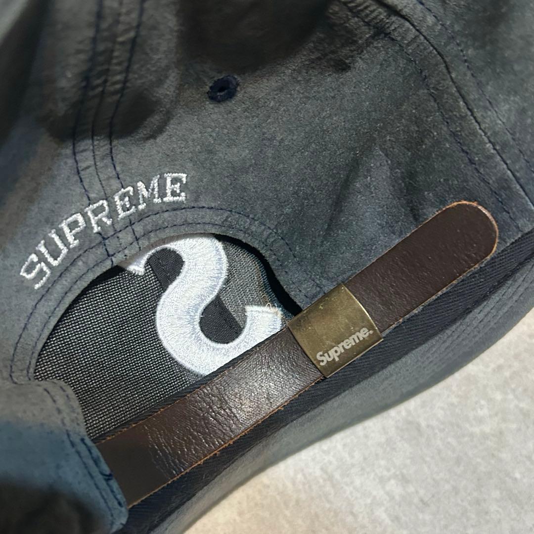 最終値下げ❗️レア★【Supreme】Suede S Logo 6PanelCap