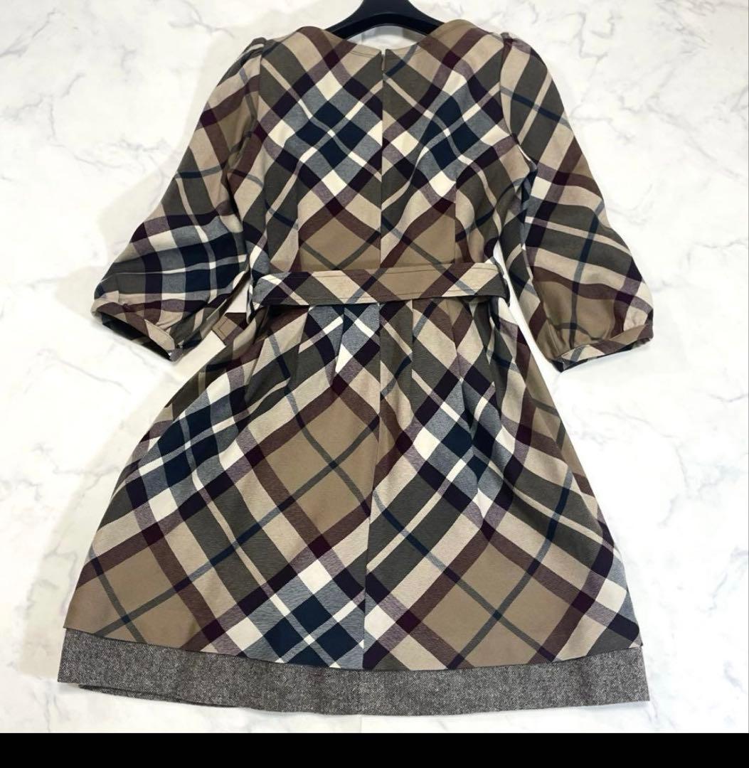 ✨美品✨BURBERRY BLUE LABEL チェック柄ワンピース