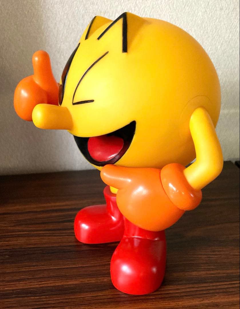 パックマン　ソフビ　ヴィンテージ