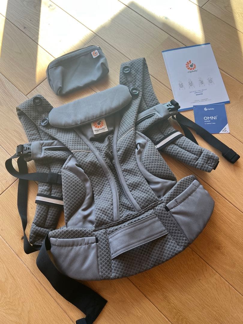 【美品】エルゴ OMNI Breeze 抱っこ紐＋ケラッタ ヒップシート セット