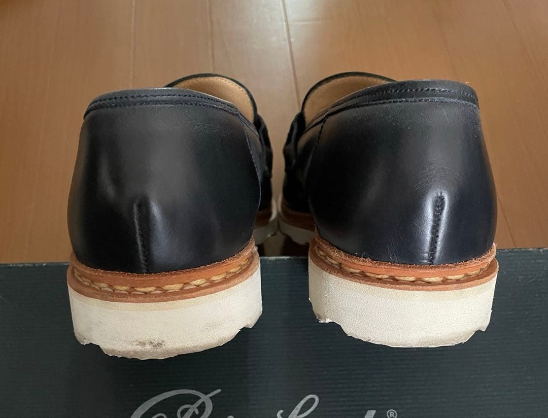 【値下げ中】Paraboot/パラブーツ/REIMS/UK7.5/ネイビー