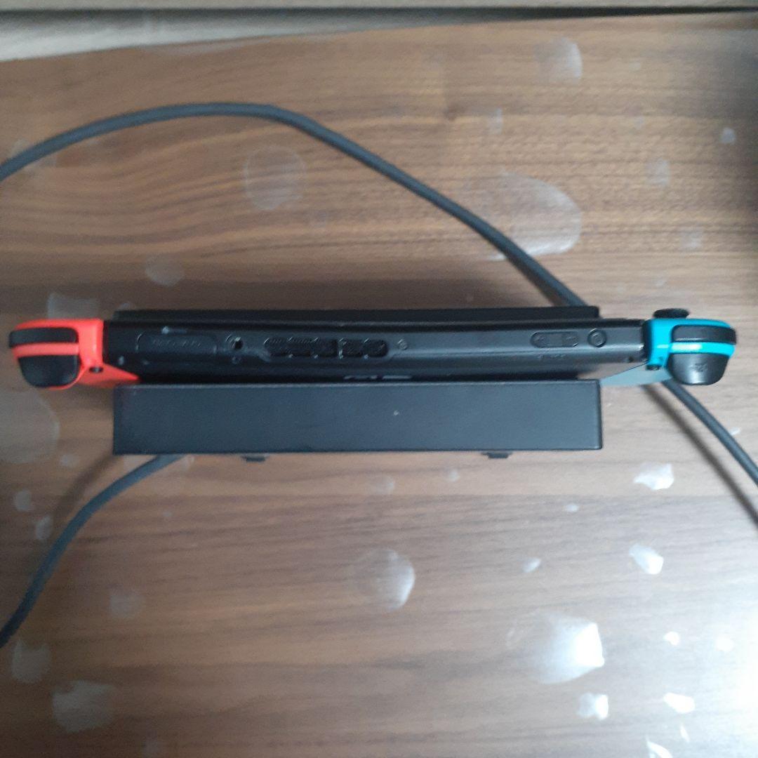 Nintendo Switch 本体 青/赤 画面ひびあり
