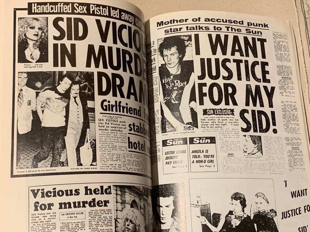 洋書 SID VICIOUS  / too fast to live … 写真集