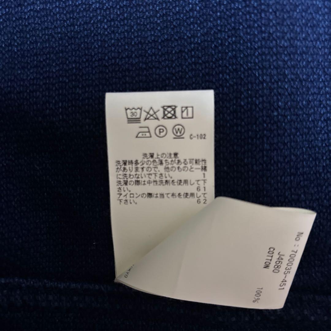 BLUE BLUE JAPAN インディゴ　デニム　ベスト 聖林公司