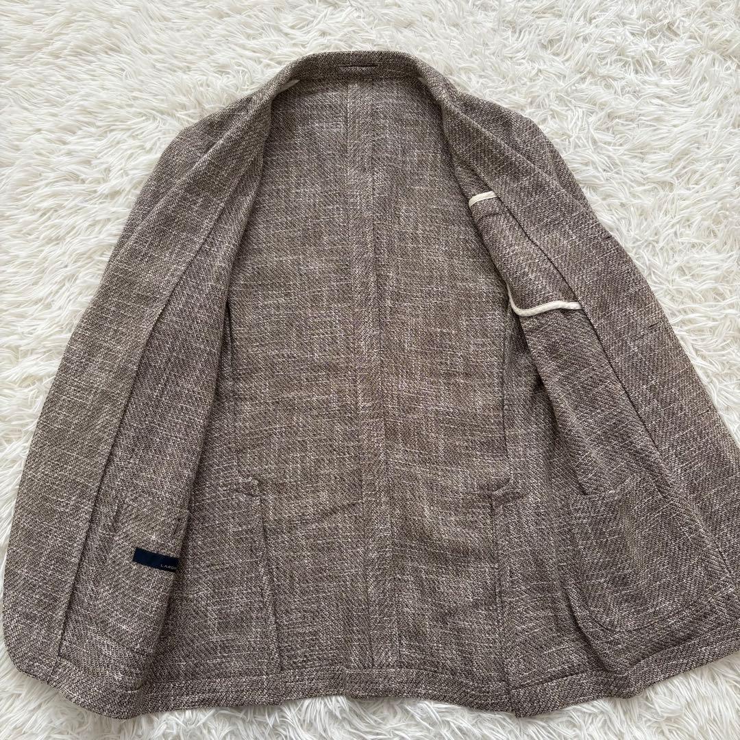 LARDINI ラルディーニ ジャケット 46 イタリア製 ソフトツイード