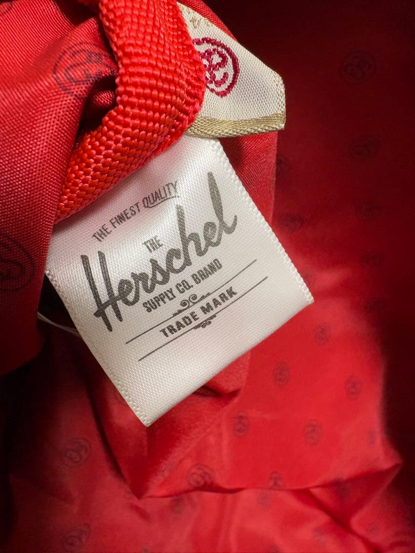 HERSCHEL×STUSSY ボストンバッグ ネイビー グラフィティプリント
