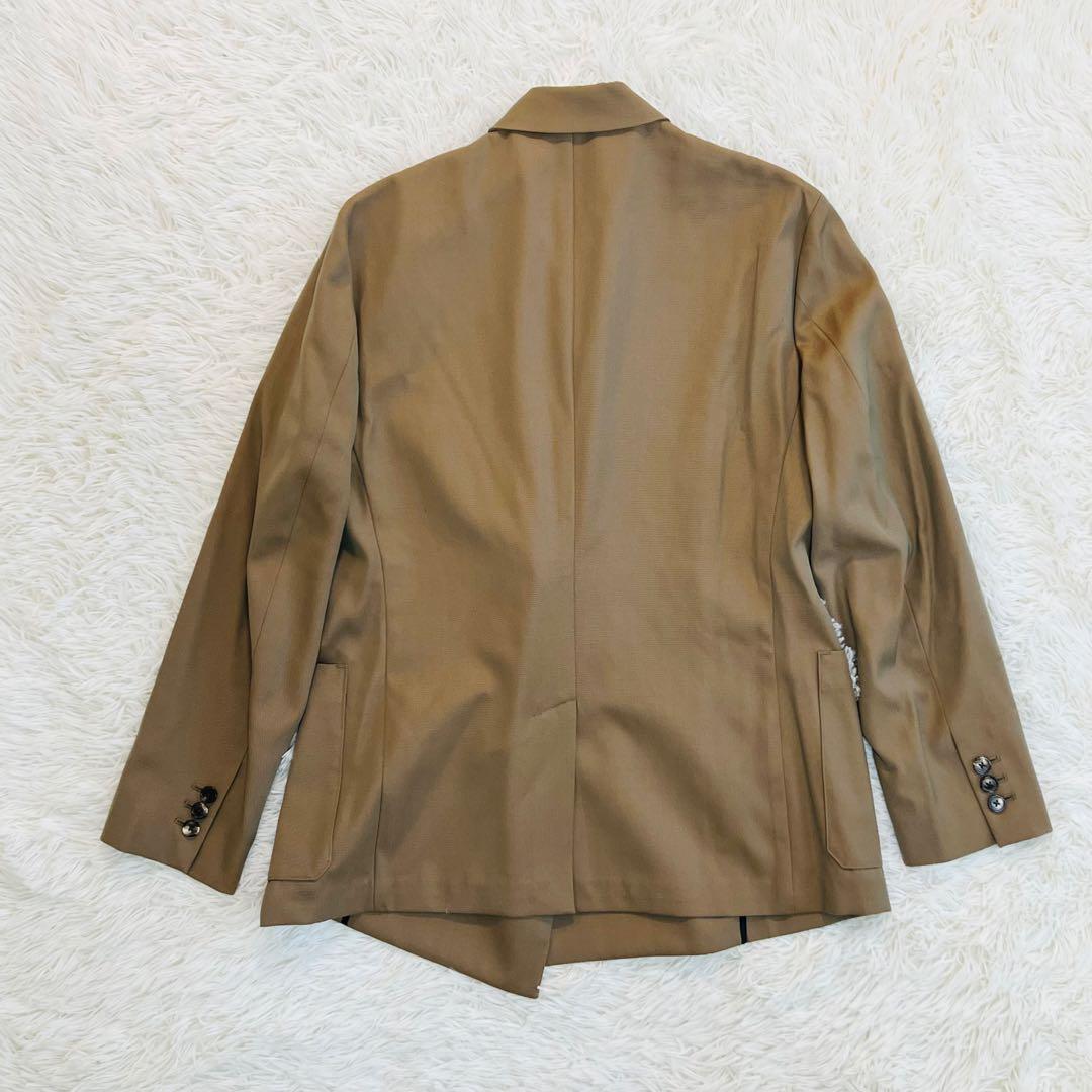 近年 キャバン ライトウールギャバジン ダブルブレストジャケット ベージュ