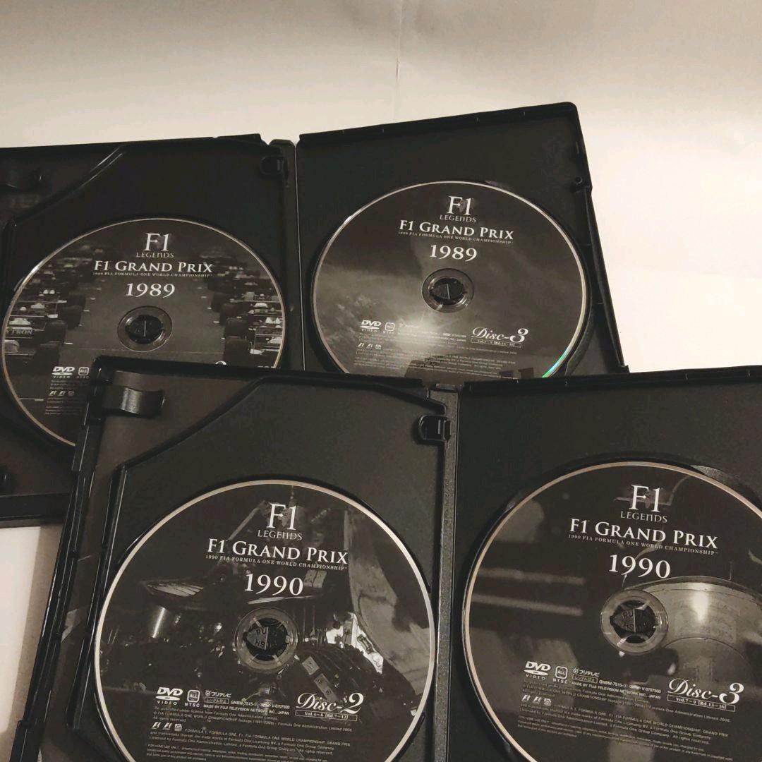 F1 LEGENDS F1 Grand Prix 1989,1990 〈3枚組〉