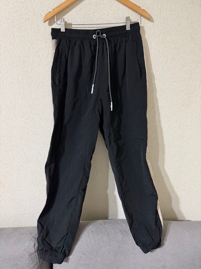 パンツ PVOT SL NYLON PANTS BLACK BEIGE L
