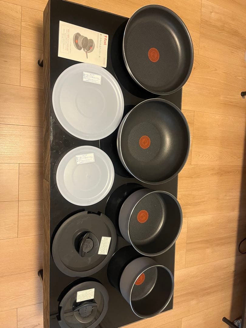 未使用•送料無料❗️T-fal 鍋・フライパンセット 9点