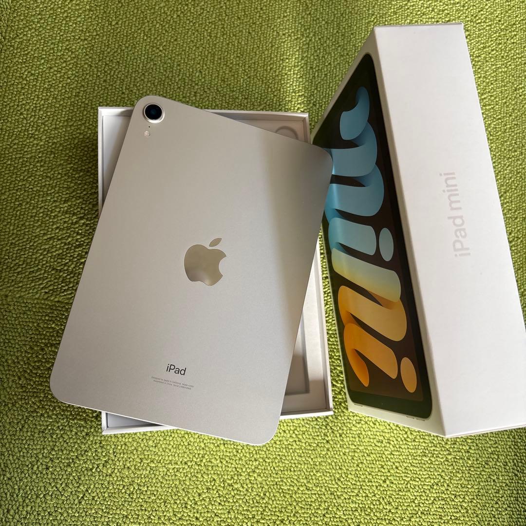 超美品iPad mini 256GB第6世代(Wi-Fi)Star light
