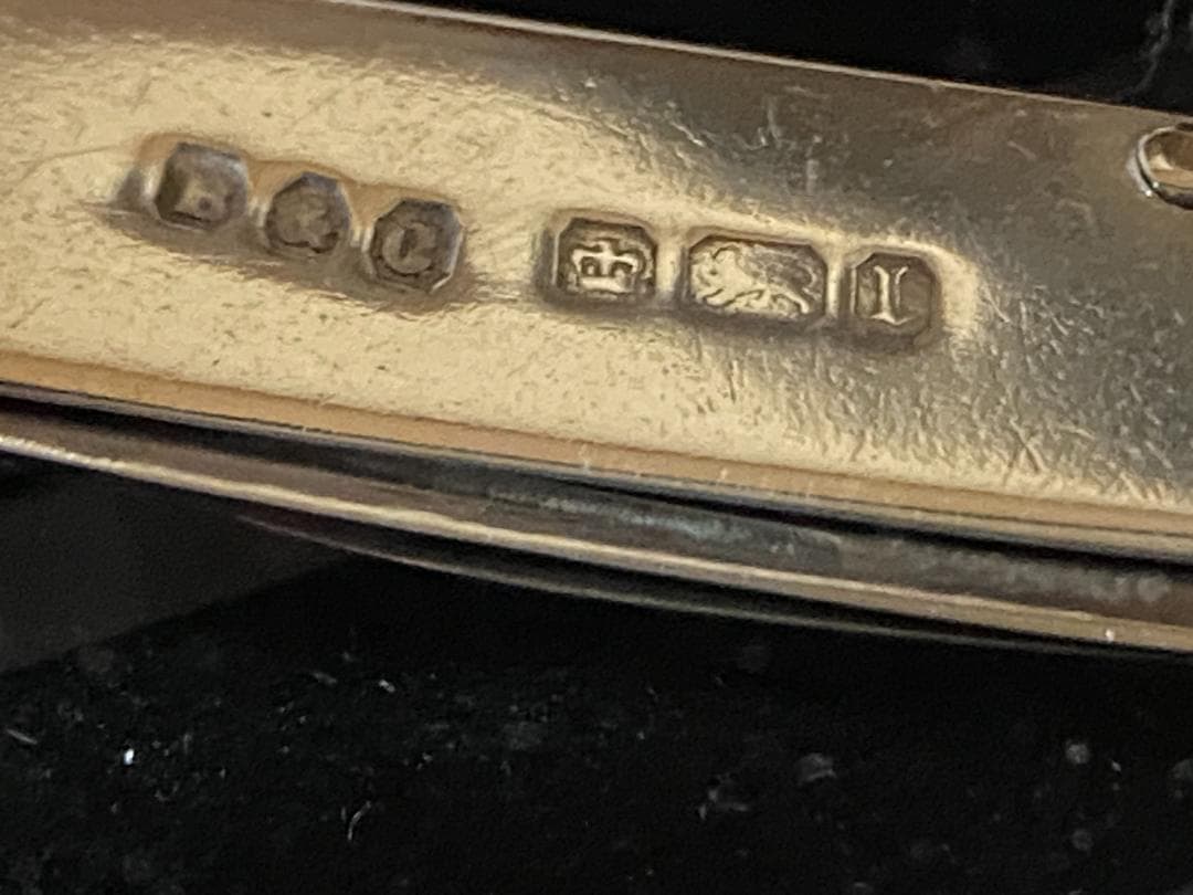 の*り様 1903年銀 STERLING★ホールマーク●ナイフ ビンテージ
