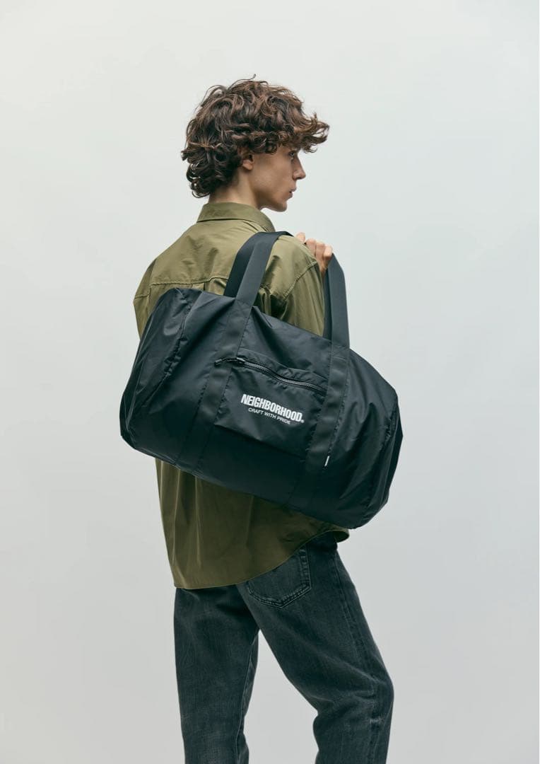 POCKETABLE BOSTON BAG NEIGHBORHOOD ポストン