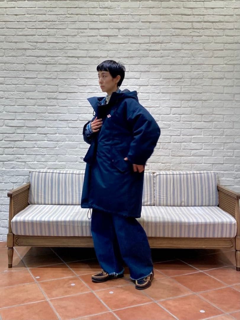 【デイジー】新品DANTON インサレーション アウター　M ネイビー