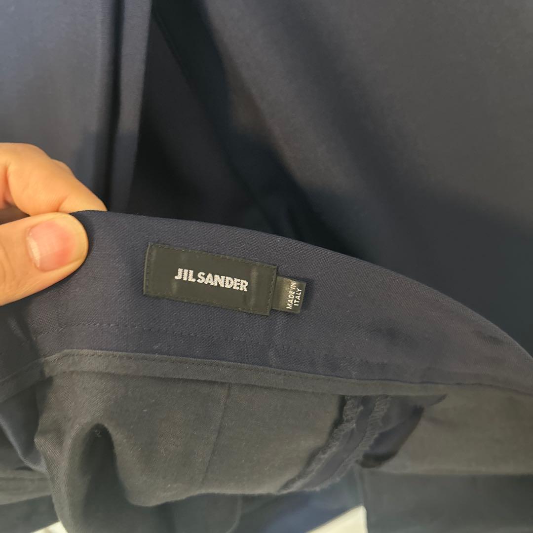 【定価約30万円】JIL SANDER 背面切替 セットアップ 46 ネイビー
