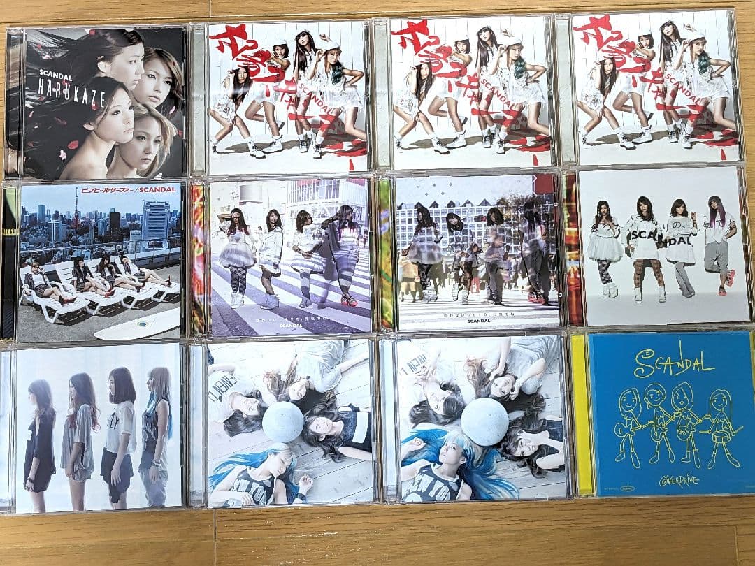 SCANDAL CD シングル1st〜24th 53枚セット スキャンダル