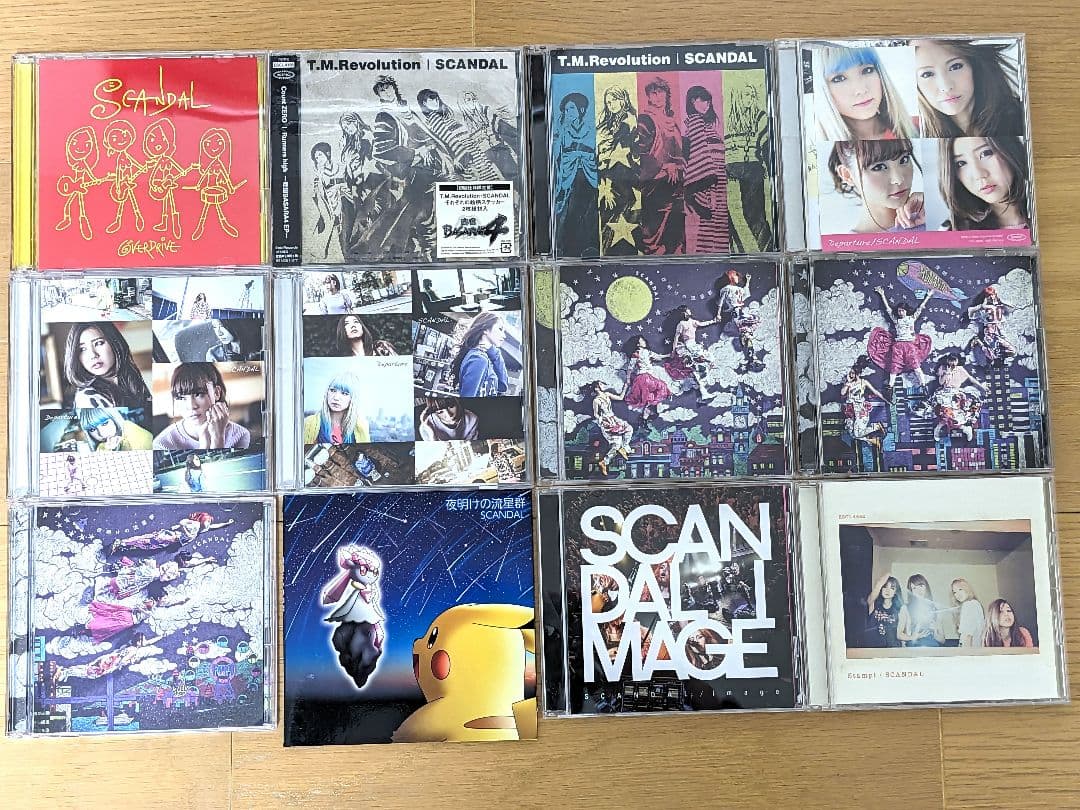SCANDAL CD シングル1st〜24th 53枚セット スキャンダル