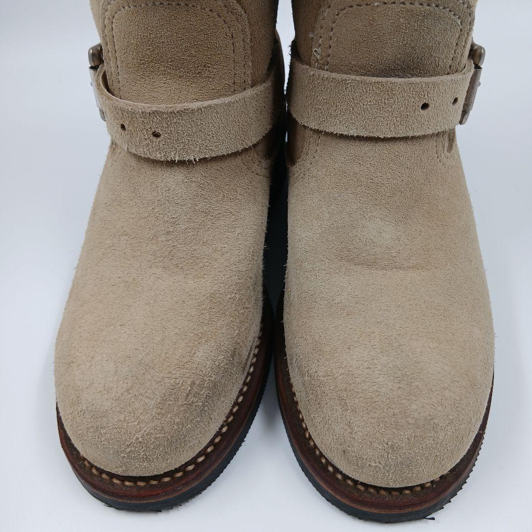 美品【CHIPPEWA】91071 エンジニアブーツ スエード 5E ビブラム