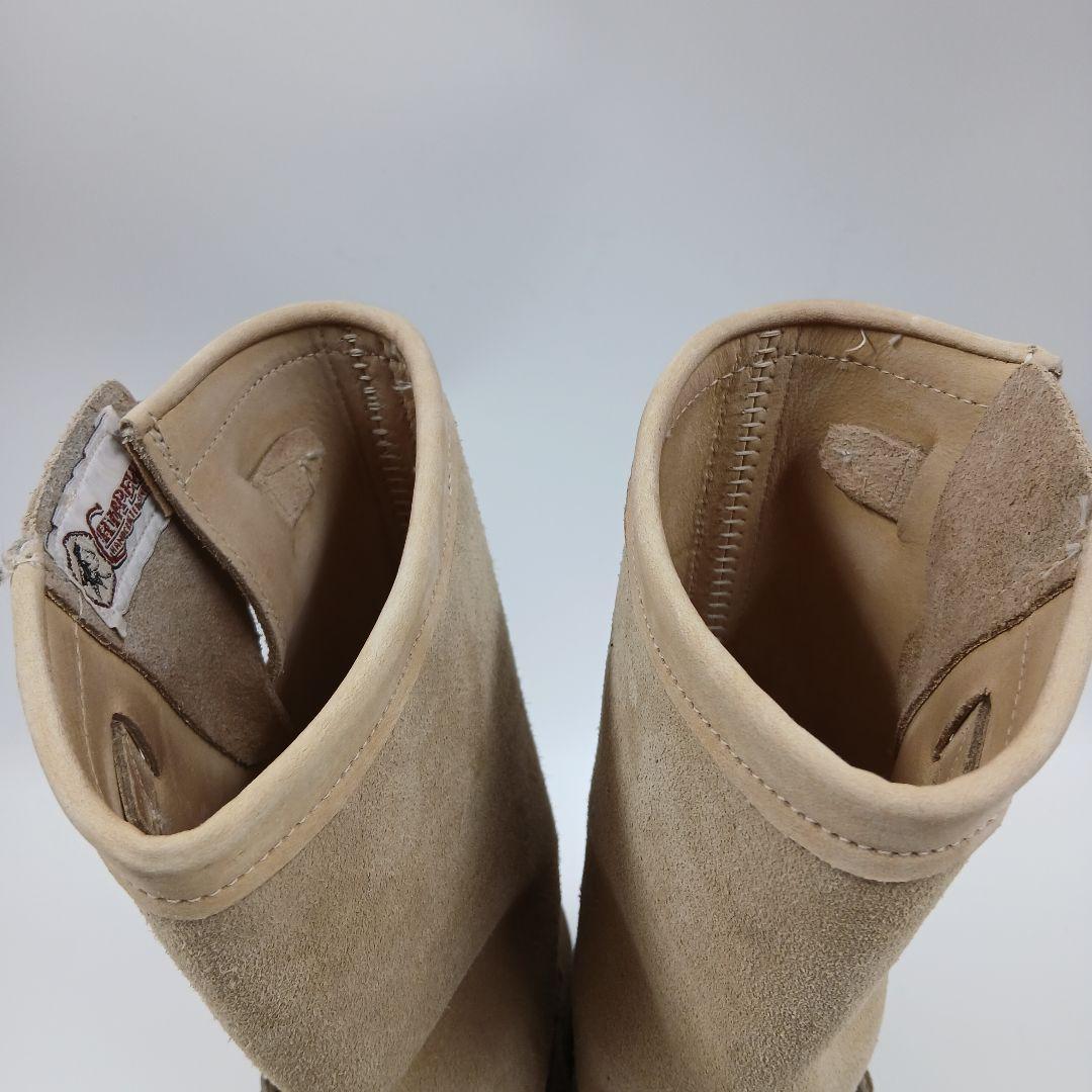 美品【CHIPPEWA】91071 エンジニアブーツ スエード 5E ビブラム