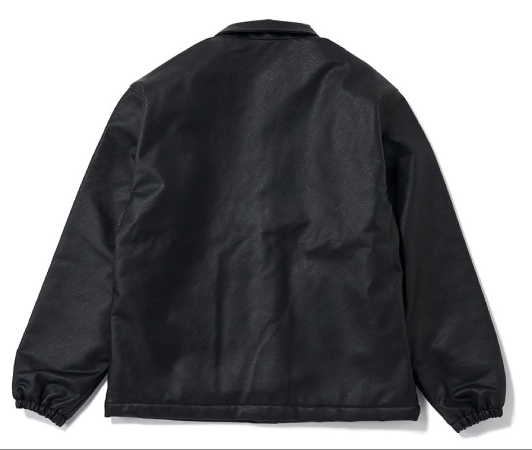 m*7様 ROLLER FAKE LEATHER COACH JACKET 木村