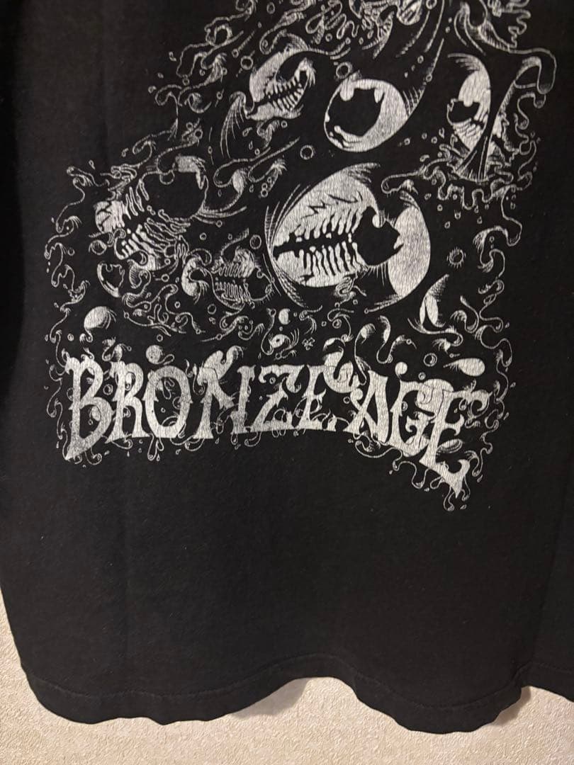BRONZAGE tシャツ 90s アート フェード L オールド スケート