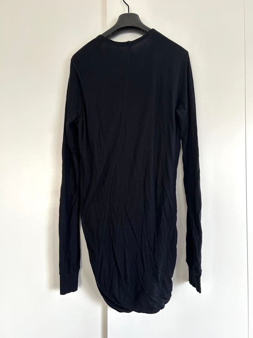正規品 Rick Owens リックオウエンス ダブルT 長袖 黒