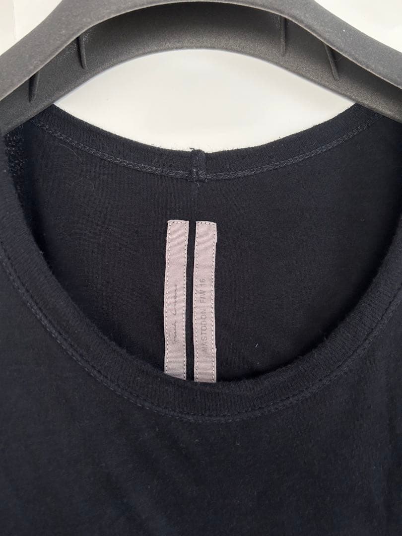 正規品 Rick Owens リックオウエンス ダブルT 長袖 黒