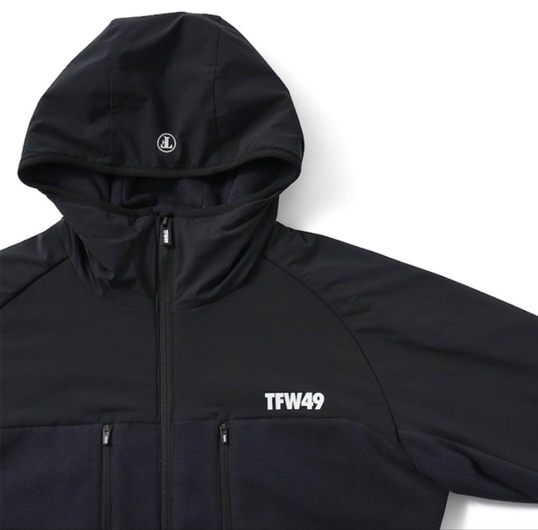 TFW49 FLEECE HOODIE BLOUSON ブラック Sサイズ