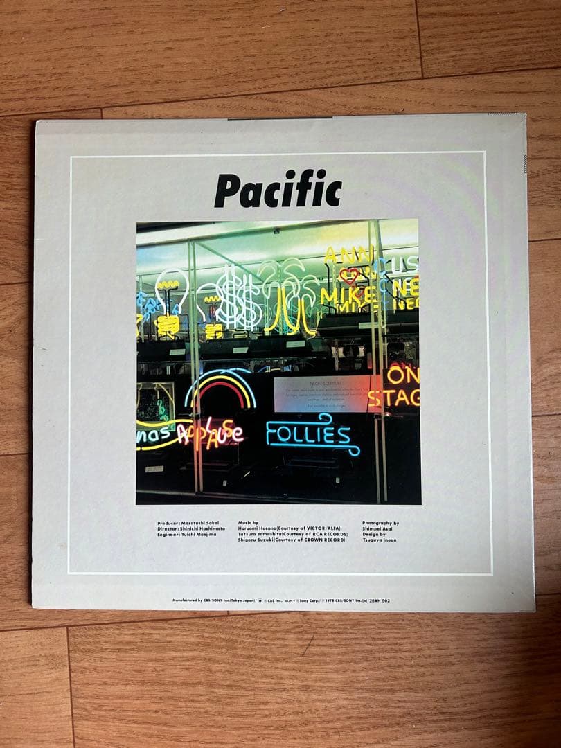 レア　オリジナル　高音質盤　PACIFIC レコード