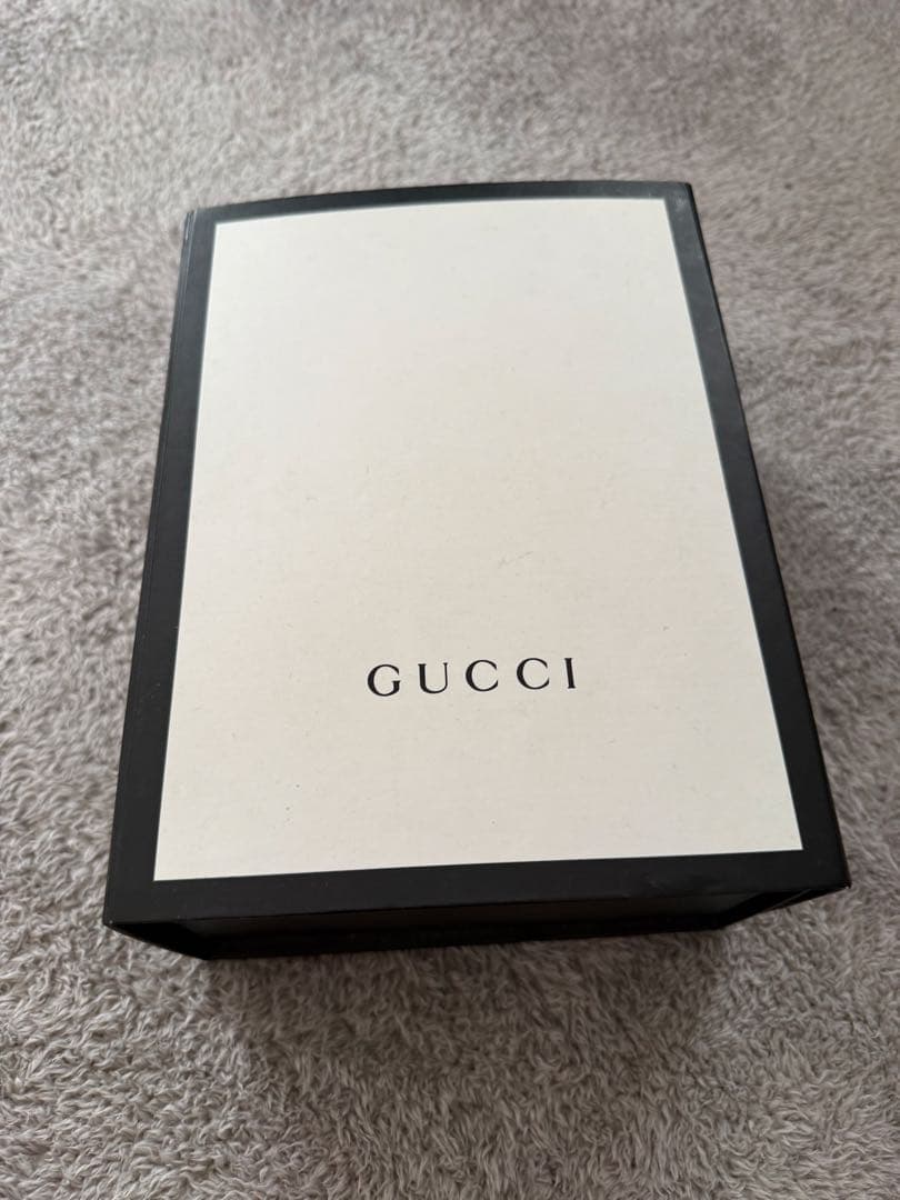 【箱付き・美品】GUCCI グッチ キャップ 帽子 正規品 ブラック メンズ
