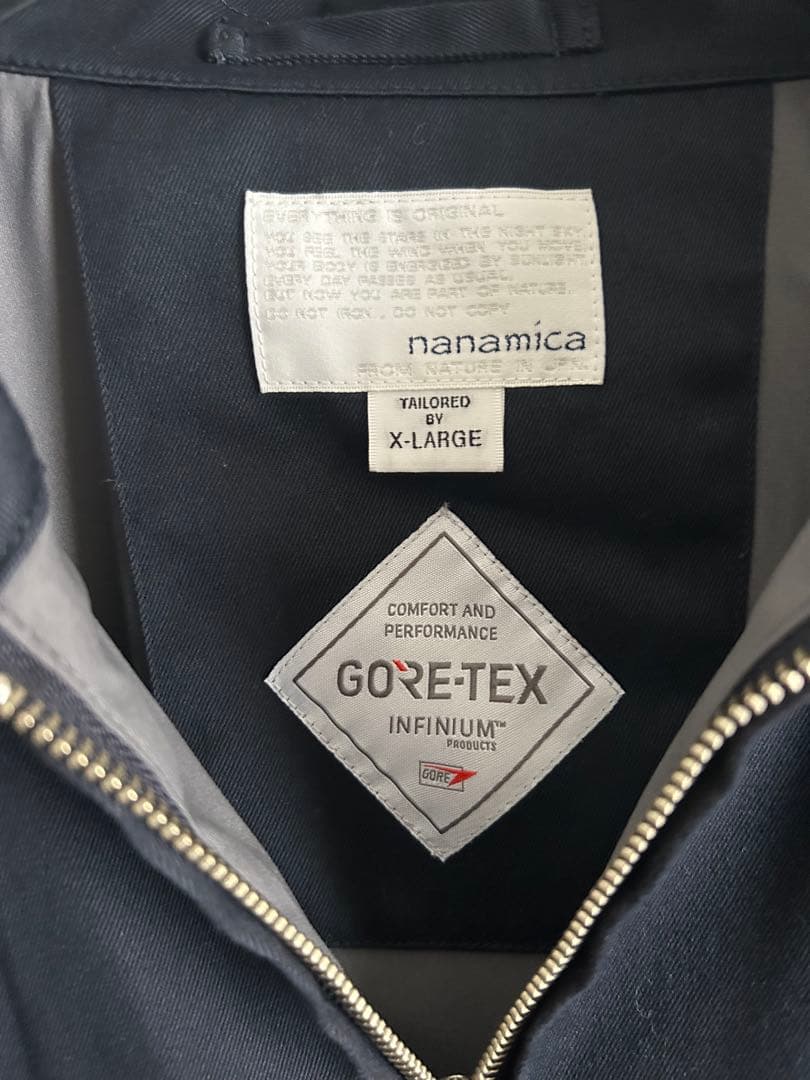 ジャケット・アウター nanamica WINDSTOPPER Chino Crew Jacket
