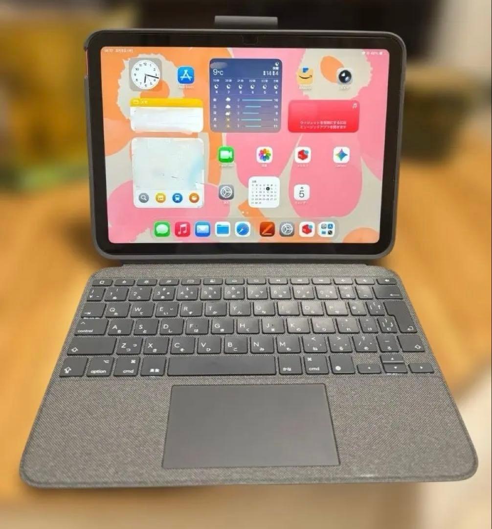 iPad 10.2インチ第10世代ピンク＋Combo Touch セット