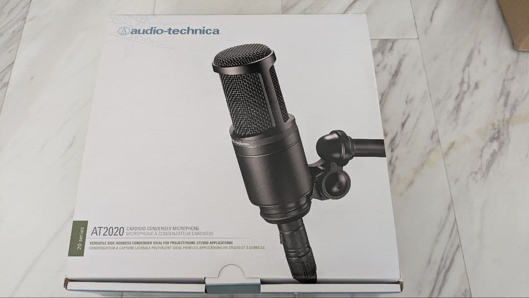 Audio-Technica AT2020 コンデンサーマイク　XLR