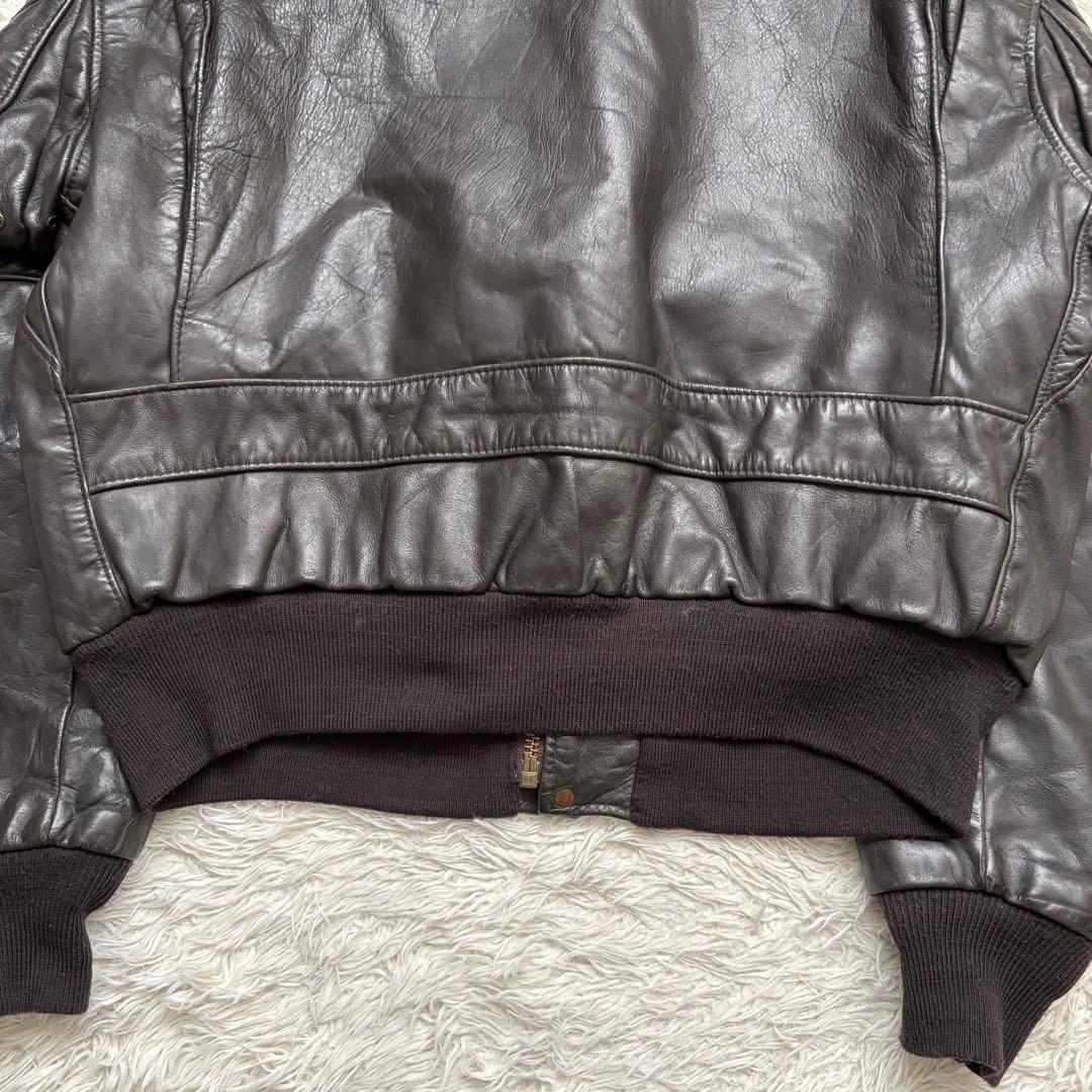 48サイズ ■schott フライトジャケット　 G-1 674MS ブラウン