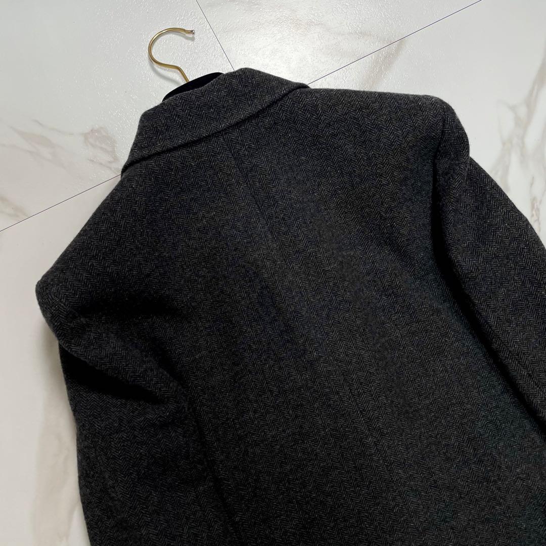 24AW✨セオリーリュクス ダブルジャケット ヘリンボーン ダブルブレスト 38