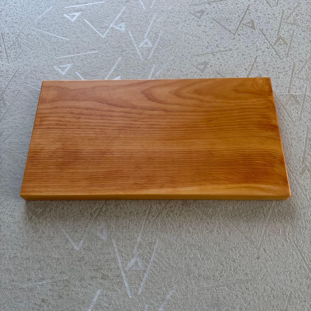まな板　榧（カヤ）　笹杢　手作り