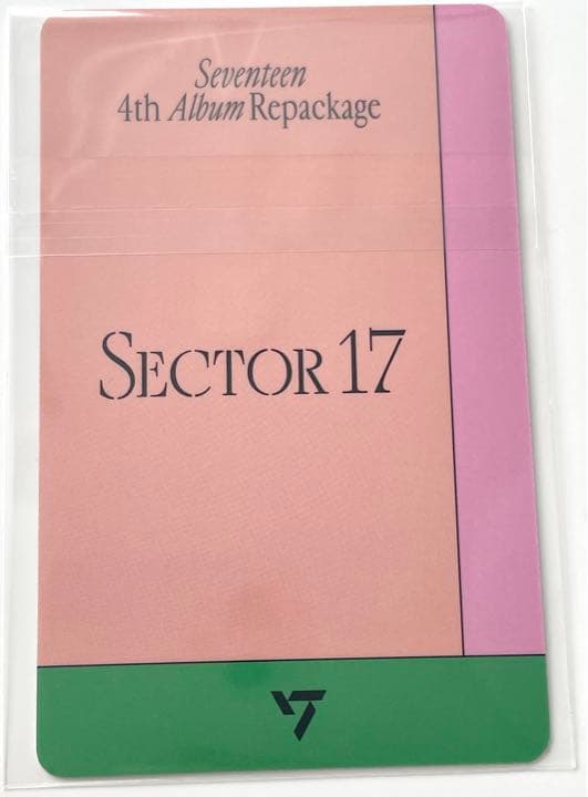 SEVENTEEN SECTOR17 weverse 特典 ジョンハン
