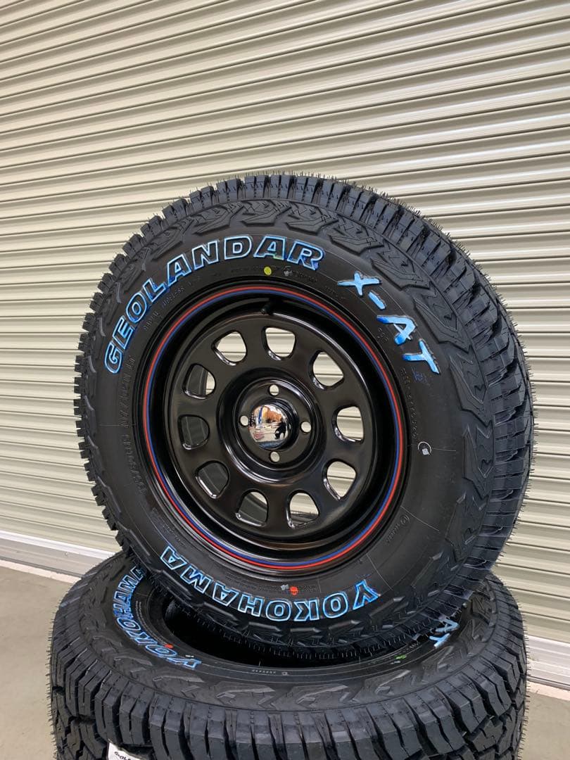 送料込☆ヨコハマジオランダーX-AT☆195/80R15LT☆ゴツゴツタイヤ