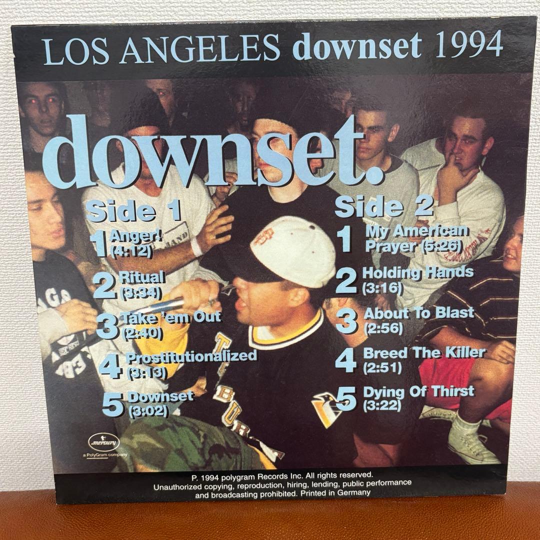 DOWNSET ST LP レコード レア